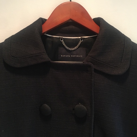 Banana Republic double breasted pea coat, size M - Picture 5 of 16